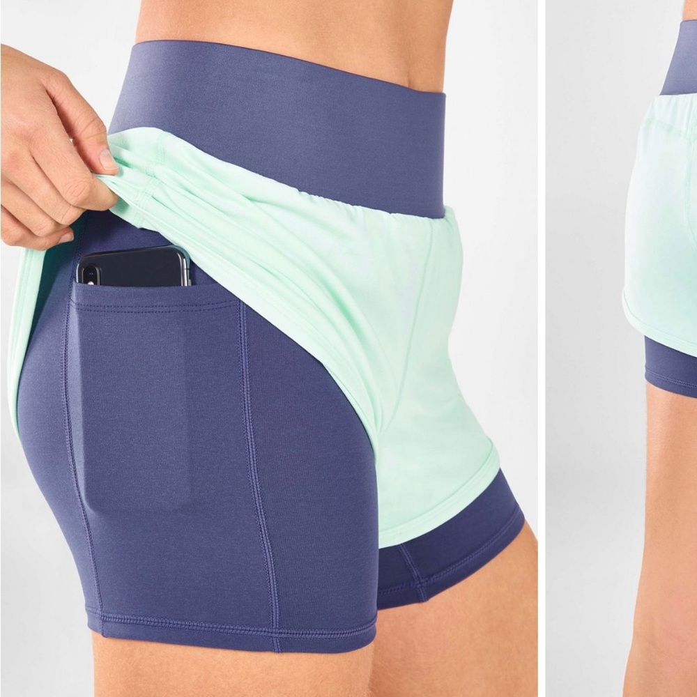 Fabletics Shorts with built in spandex